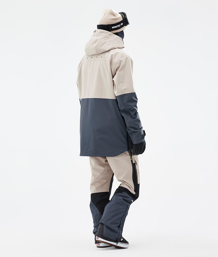 Dune Snowboard Jacket Men Sand/Black/Metal Blue, Image 6 of 10