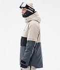 Dune Ski Jacket Men Sand/Black/Metal Blue, Image 6 of 9