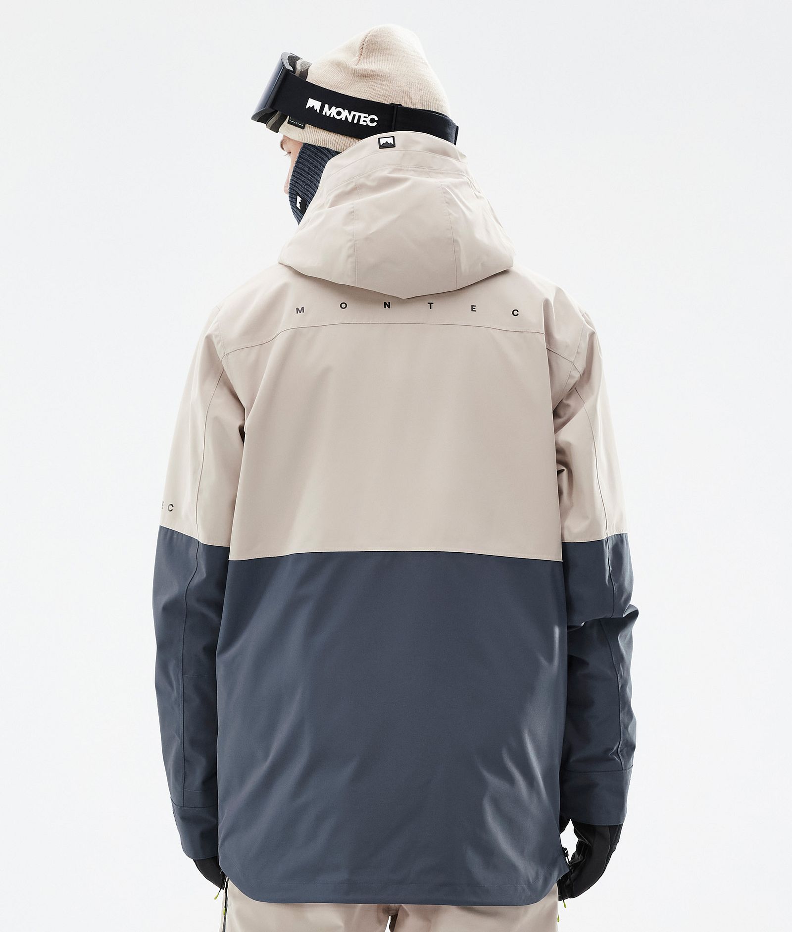 Dune Snowboard Jacket Men Sand/Black/Metal Blue, Image 8 of 10