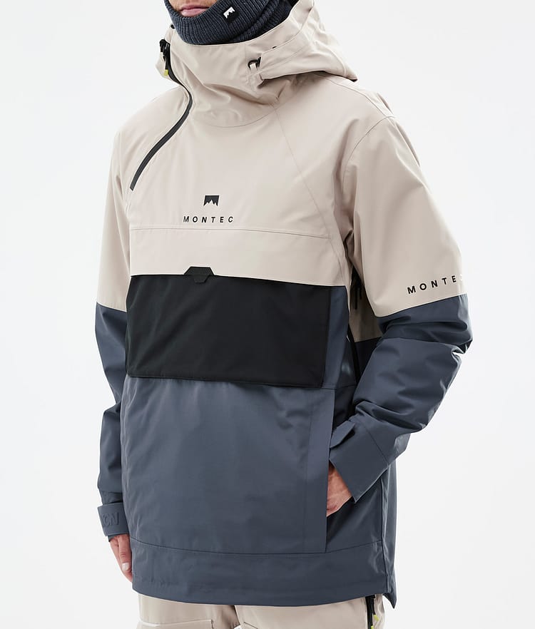 Dune Manteau Ski Homme Sand/Black/Metal Blue