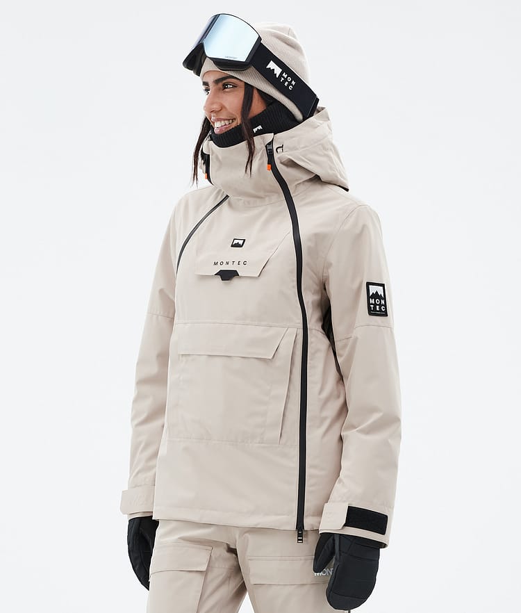 Doom W Snowboardjakke Dame Sand, Billede 1 af 10