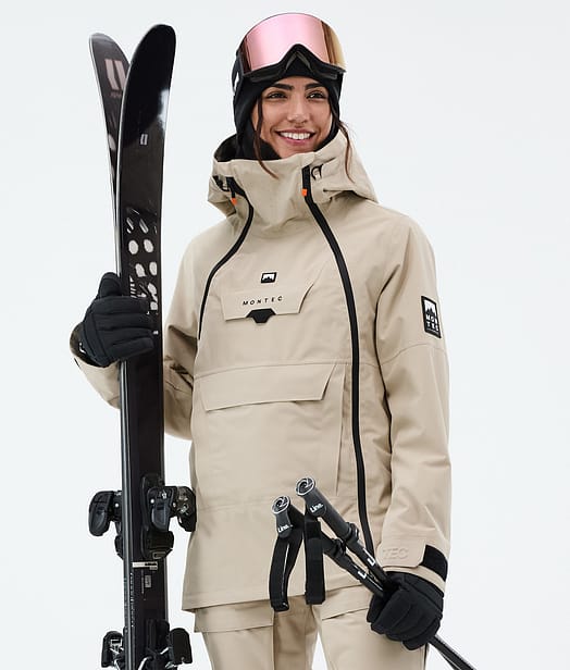 Doom W Ski Jacket Women Sand
