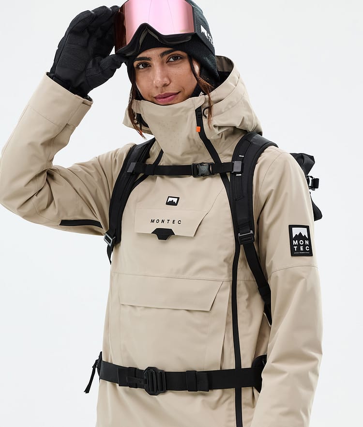 Doom W Ski Jacket Women Sand, Image 2 of 11
