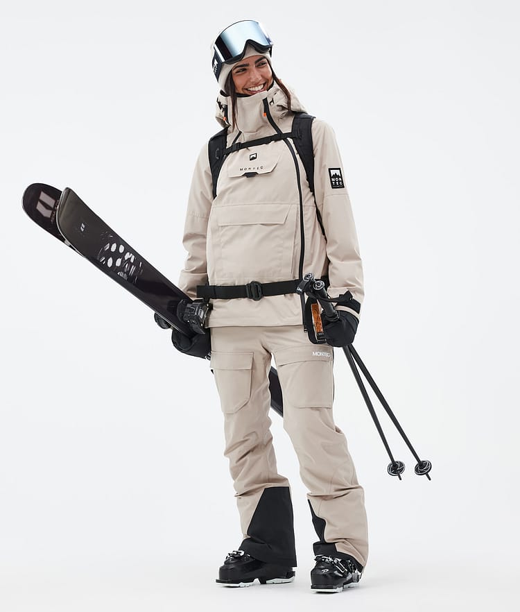 Doom W Ski Jacket Women Sand, Image 2 of 10