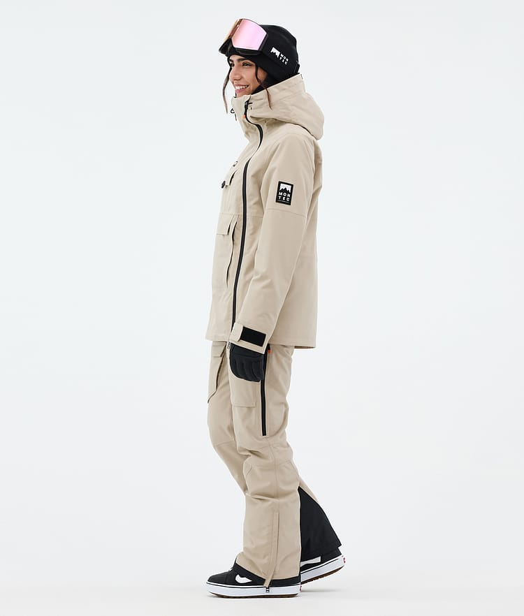 Doom W Snowboard Jacket Women Sand, Image 4 of 11