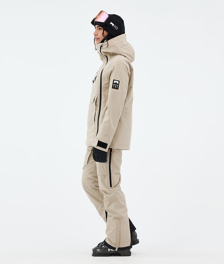 Doom W Ski Jacket Women Sand, Image 4 of 11