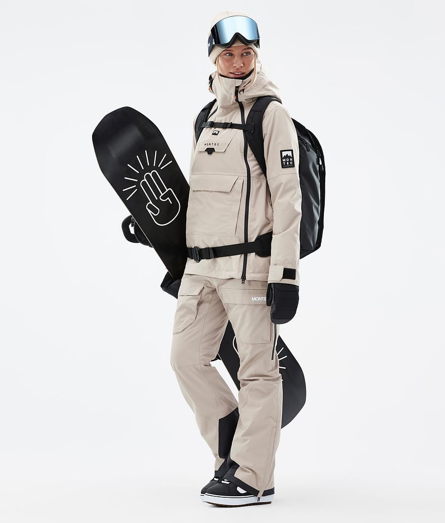 Doom W Snowboard Jacket Women Sand