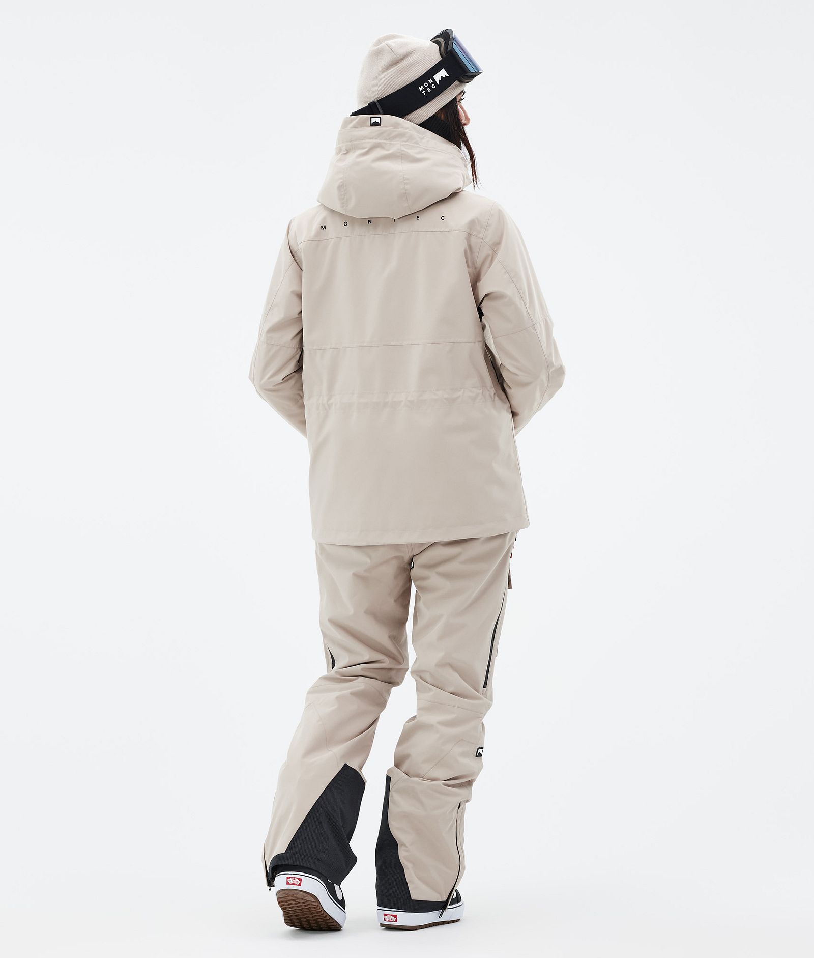Doom W Snowboardjakke Dame Sand, Billede 4 af 10