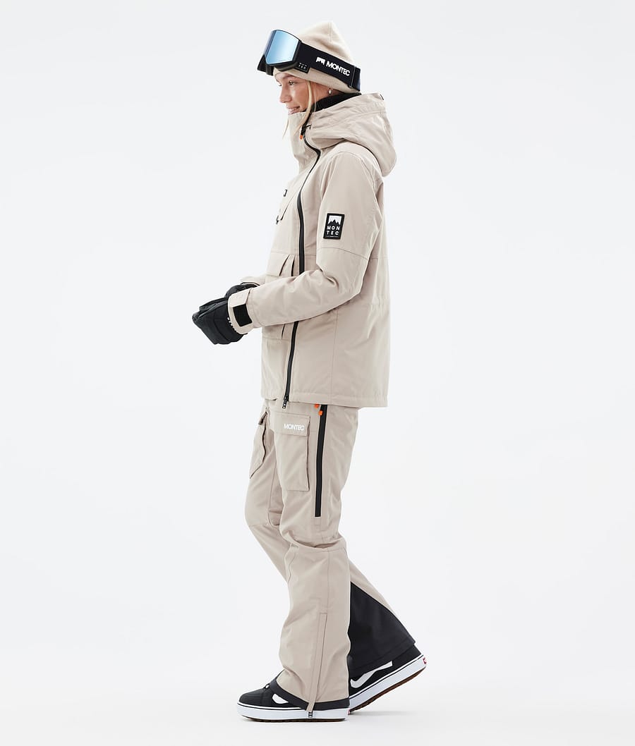 Doom W Snowboard Jacket Women Sand