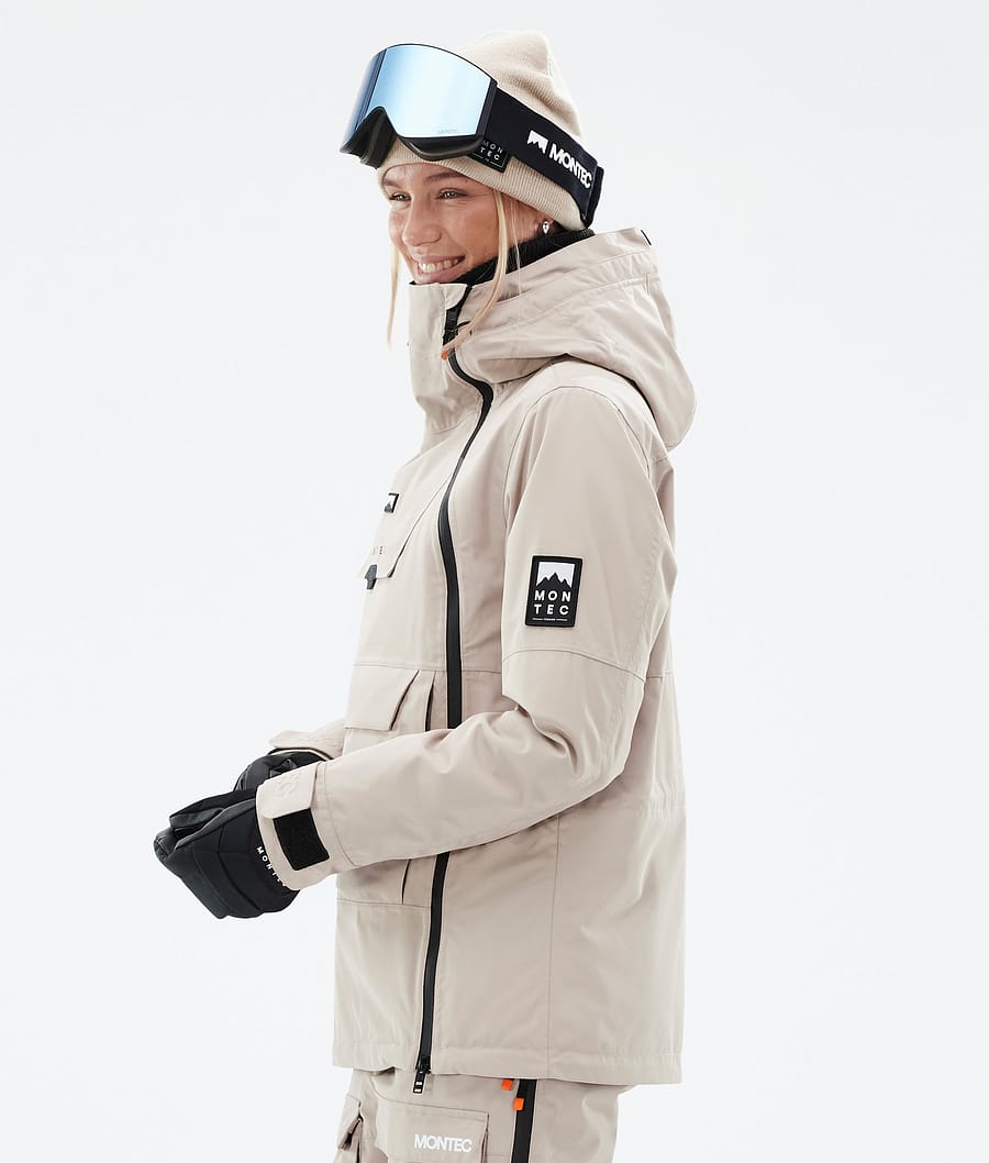 Doom W Ski Jacket Women Sand