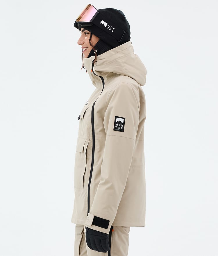 Doom W Ski Jacket Women Sand, Image 6 of 11