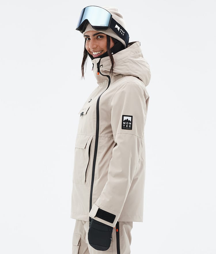 Doom W Snowboardjakke Dame Sand, Billede 5 af 10