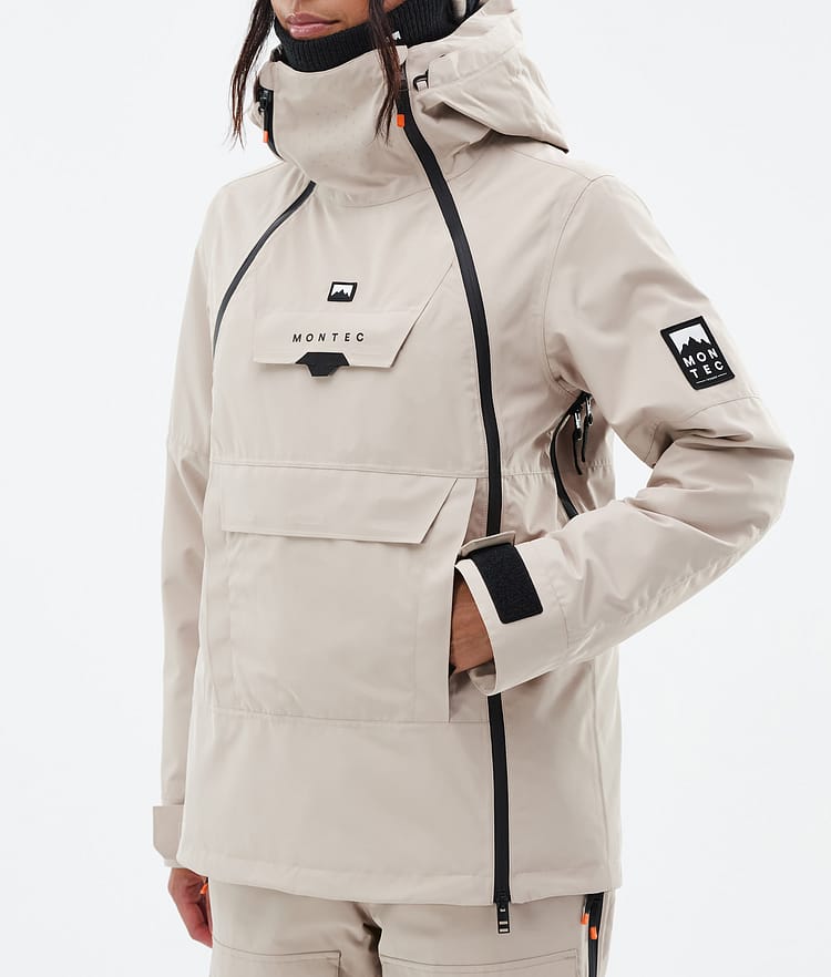 Doom W Ski Jacket Women Sand, Image 7 of 10