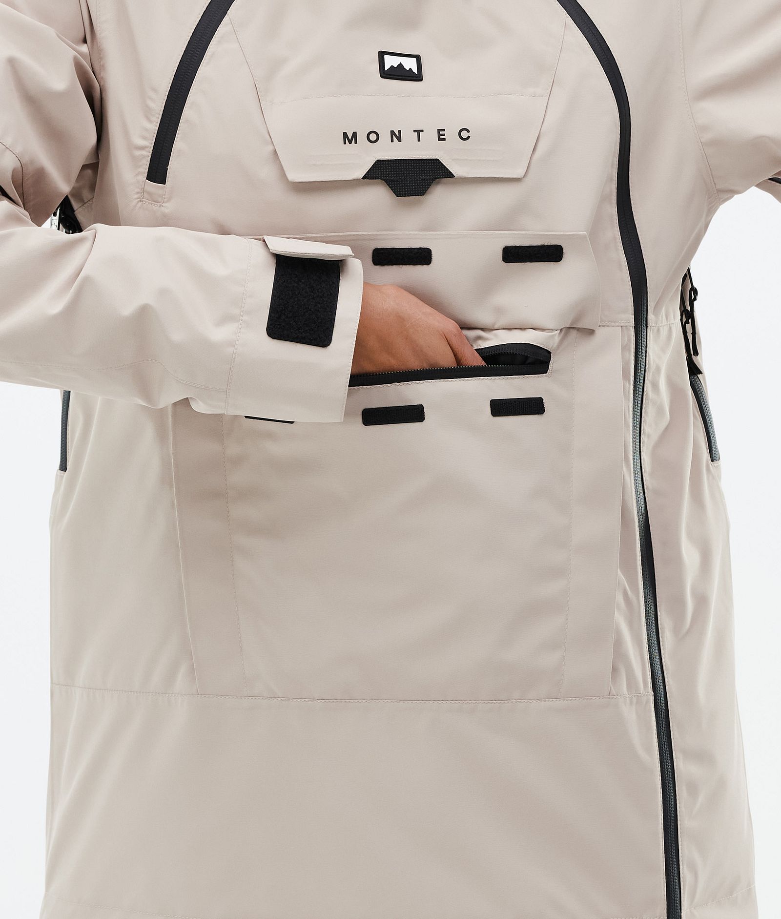 Doom W Ski Jacket Women Sand, Image 8 of 10