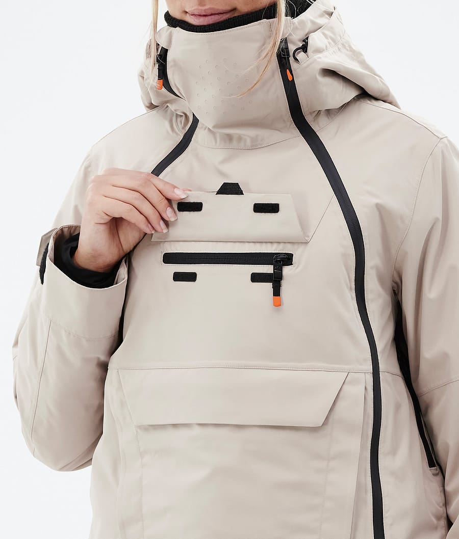 Doom W Ski Jacket Women Sand