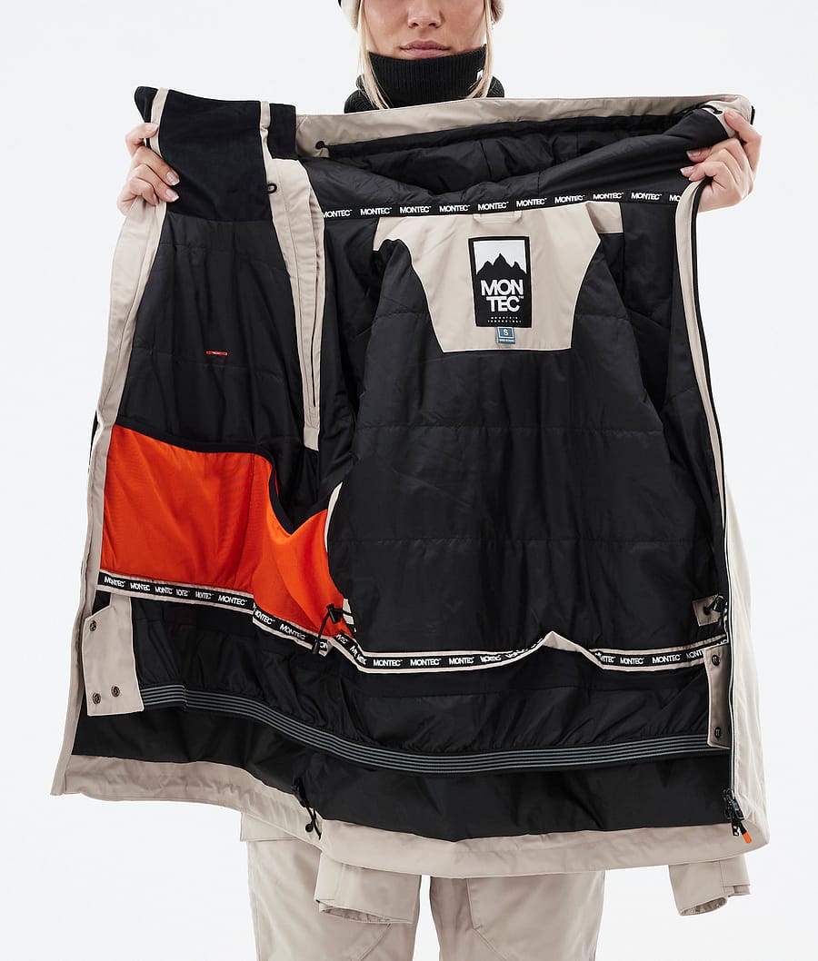 Doom W Ski Jacket Women Sand