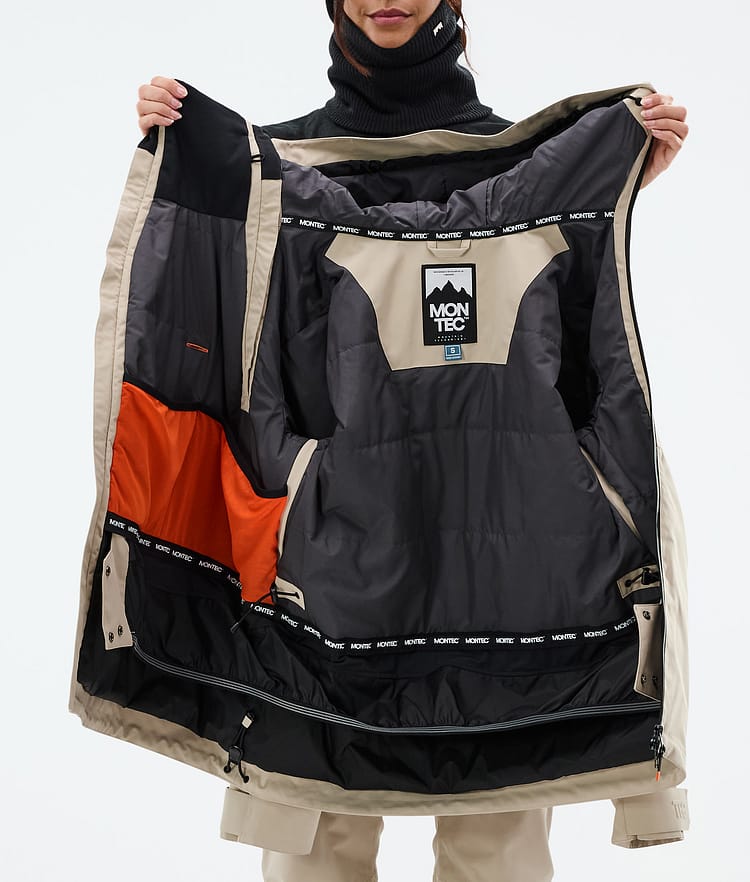 Doom W Ski Jacket Women Sand, Image 11 of 11