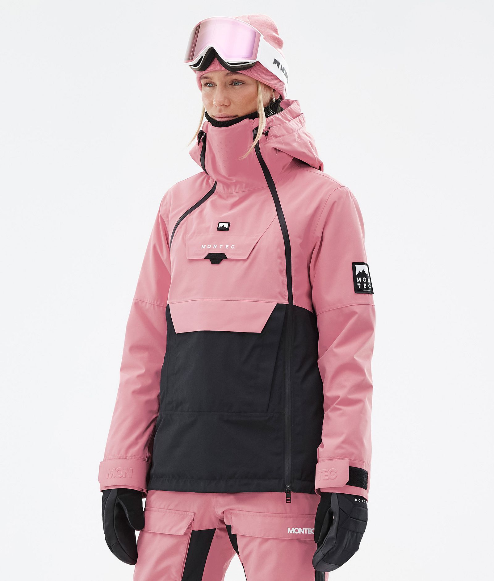 Doom W Kurtka Snowboardowa Kobiety Pink/Black Renewed, Zdjęcie 1 z 11