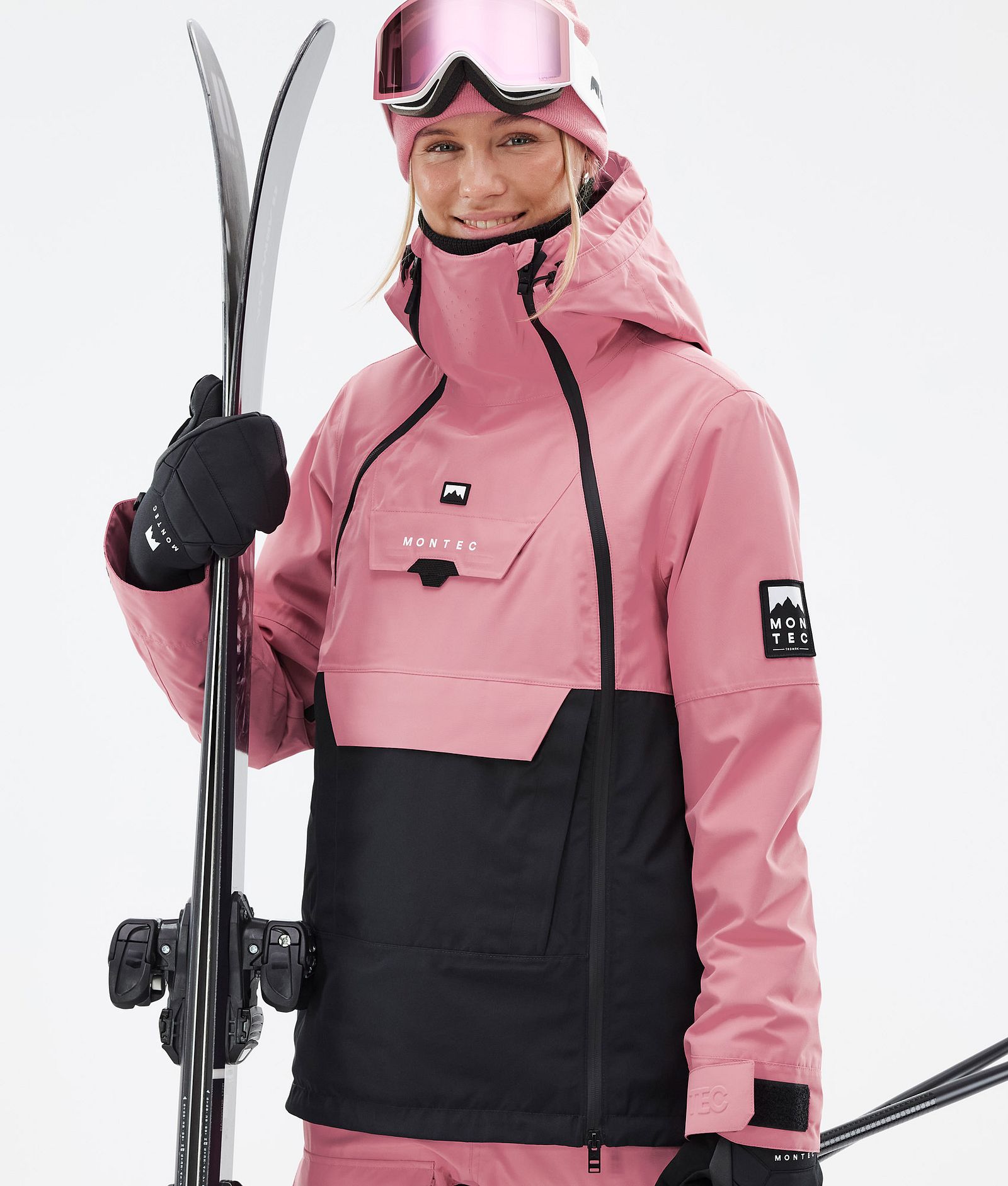 Doom W Chaqueta Esquí Mujer Pink/Black