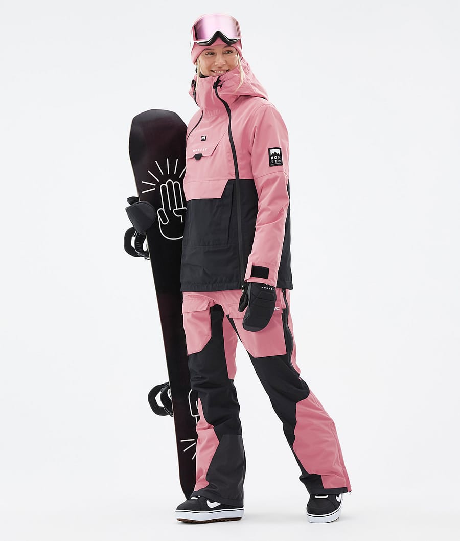 Doom W Snowboard Jacket Women Pink/Black