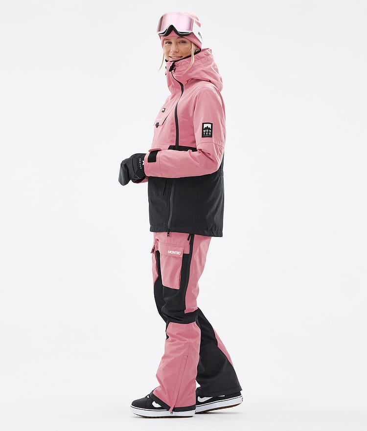 Doom W Snowboardjakke Dame Pink/Black Renewed, Billede 4 af 11
