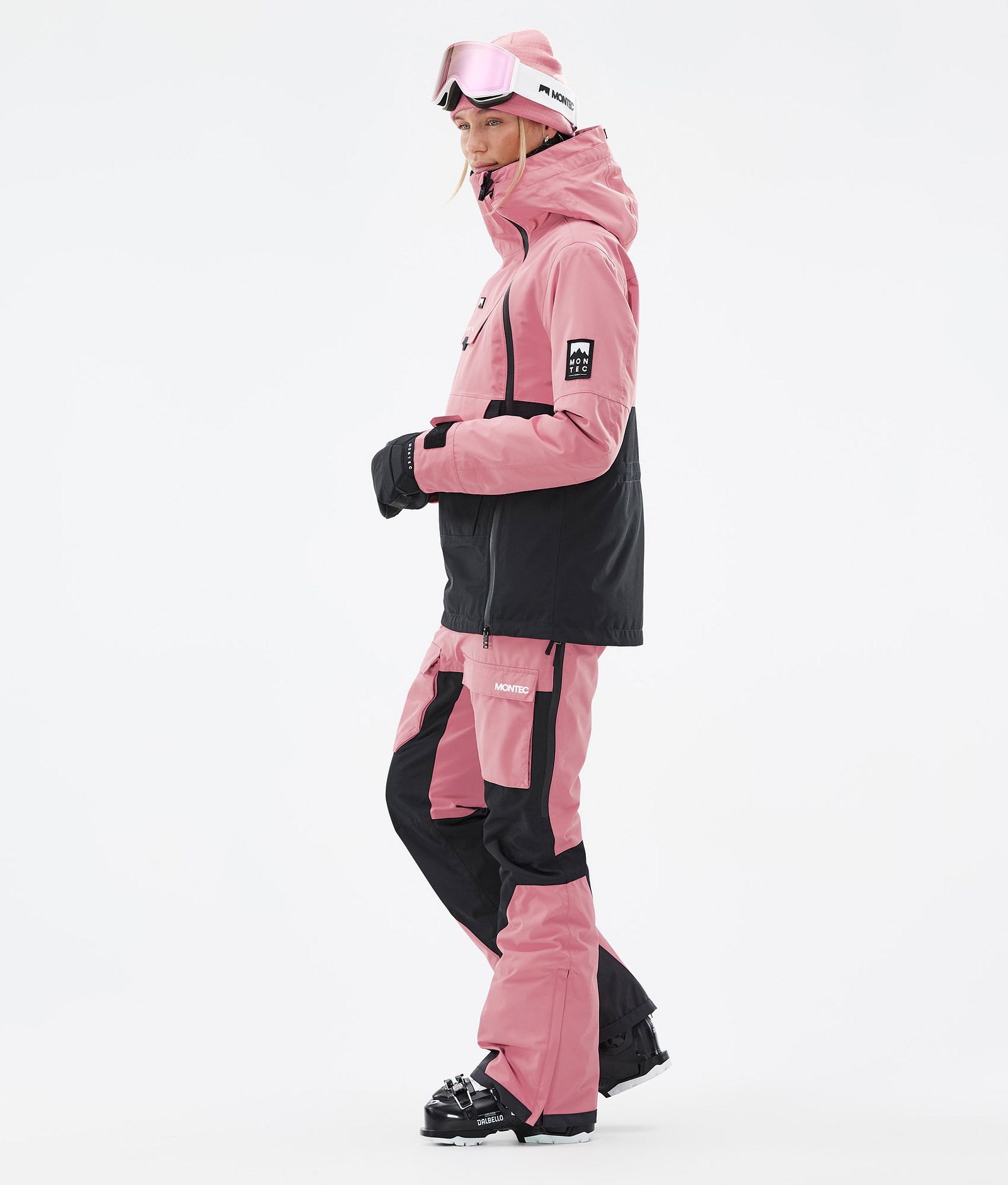 Doom W Chaqueta Esquí Mujer Pink/Black