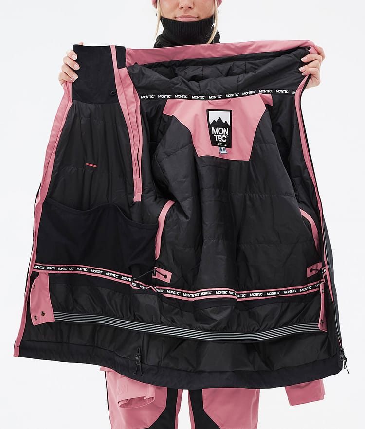 Doom W Snowboard jas Dames Pink/Black