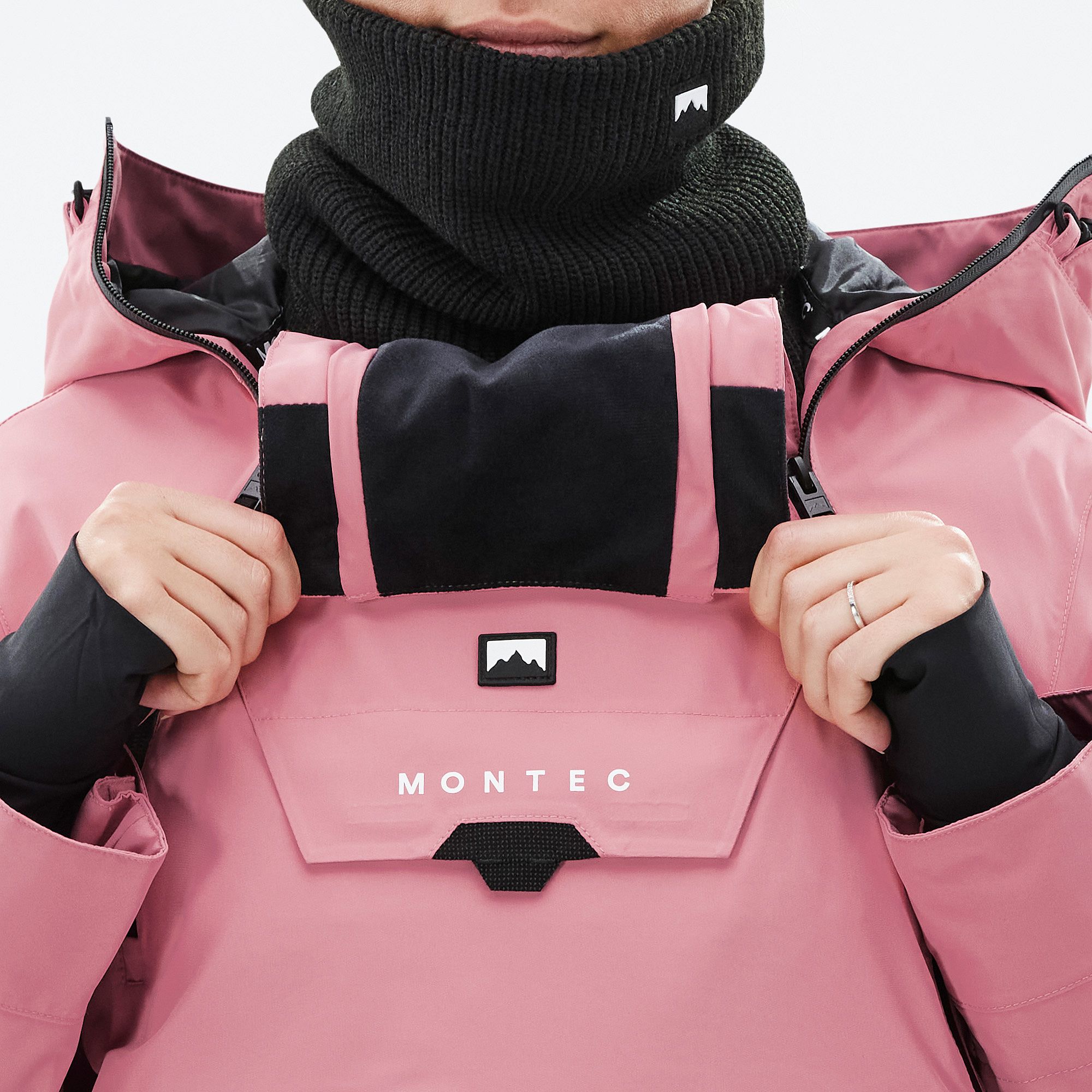 Montec Doom W Ski Jacket Women Pink/Black | Montecwear.com