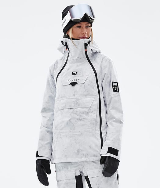 Doom W Snowboard Jacket Women White Tiedye