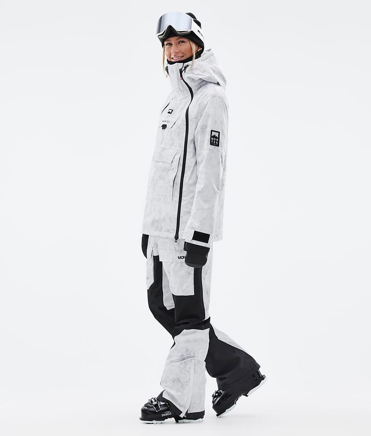 Doom W Ski Jacket Women White Tiedye