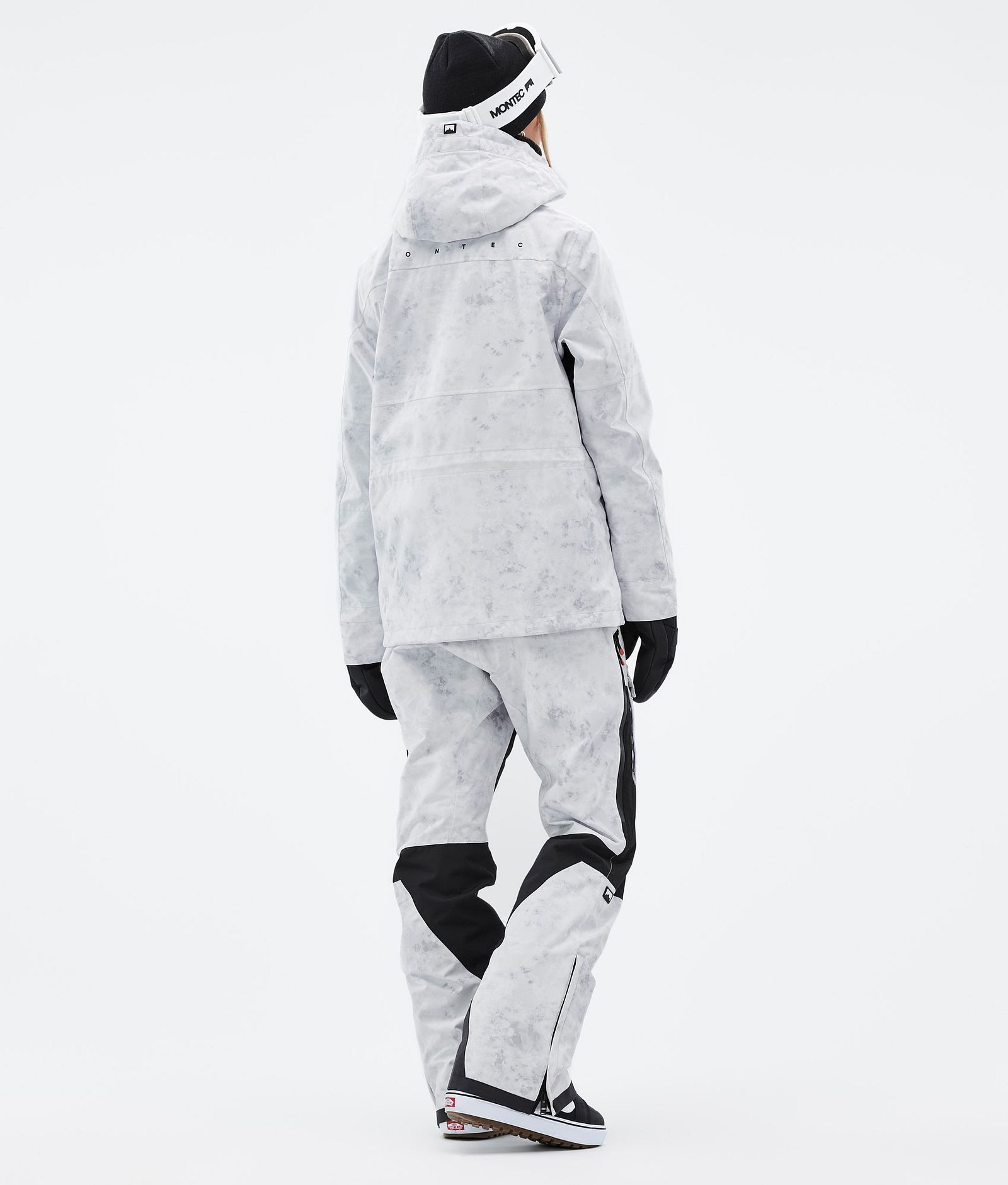 Doom W Snowboardjakke Dame White Tiedye, Billede 5 af 11