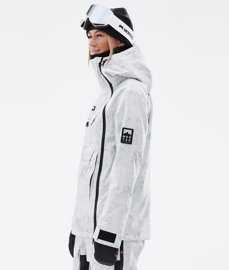 Doom W Snowboardjacke Damen White Tiedye