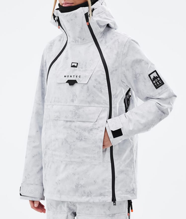 Waterproof Pure White Ski Jacket And Montgomery Straps Pants Set For Women  Snowboard Suit For Winter Sports And Costume HKD231106 From Musuo10, $45.16