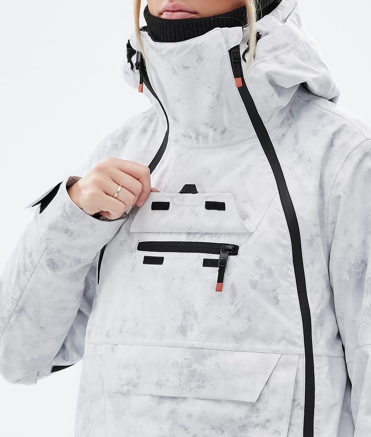 Doom W Snowboardjacke Damen White Tiedye