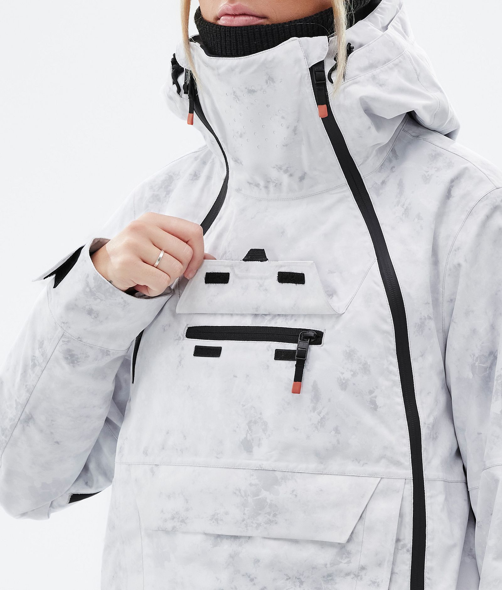 Doom W Ski Jacket Women White Tiedye, Image 10 of 11