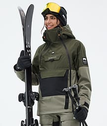 Montec Doom W Giacca Sci Donna Olive Green/Black/Greenish