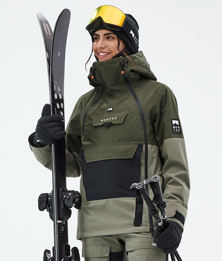 Doom W Ski Jacket Women Olive Green/Black/Greenish, Image 1 of 11