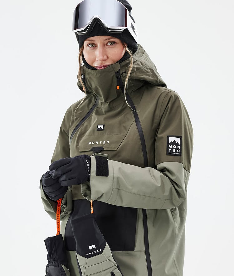 Doom W Snowboard Jacket Women Olive Green/Black/Greenish, Image 2 of 11