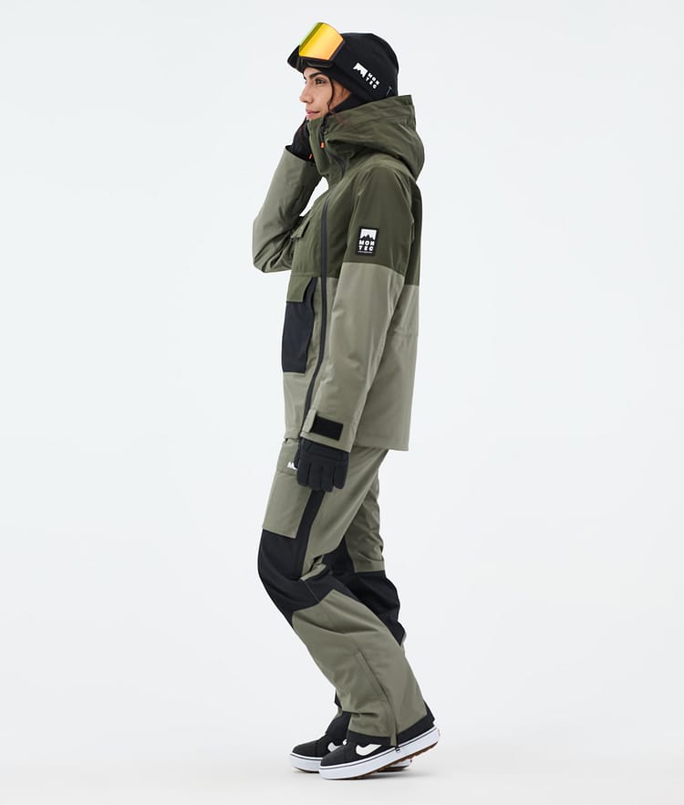 Doom W Snowboard Jacket Women Olive Green/Black/Greenish, Image 4 of 11