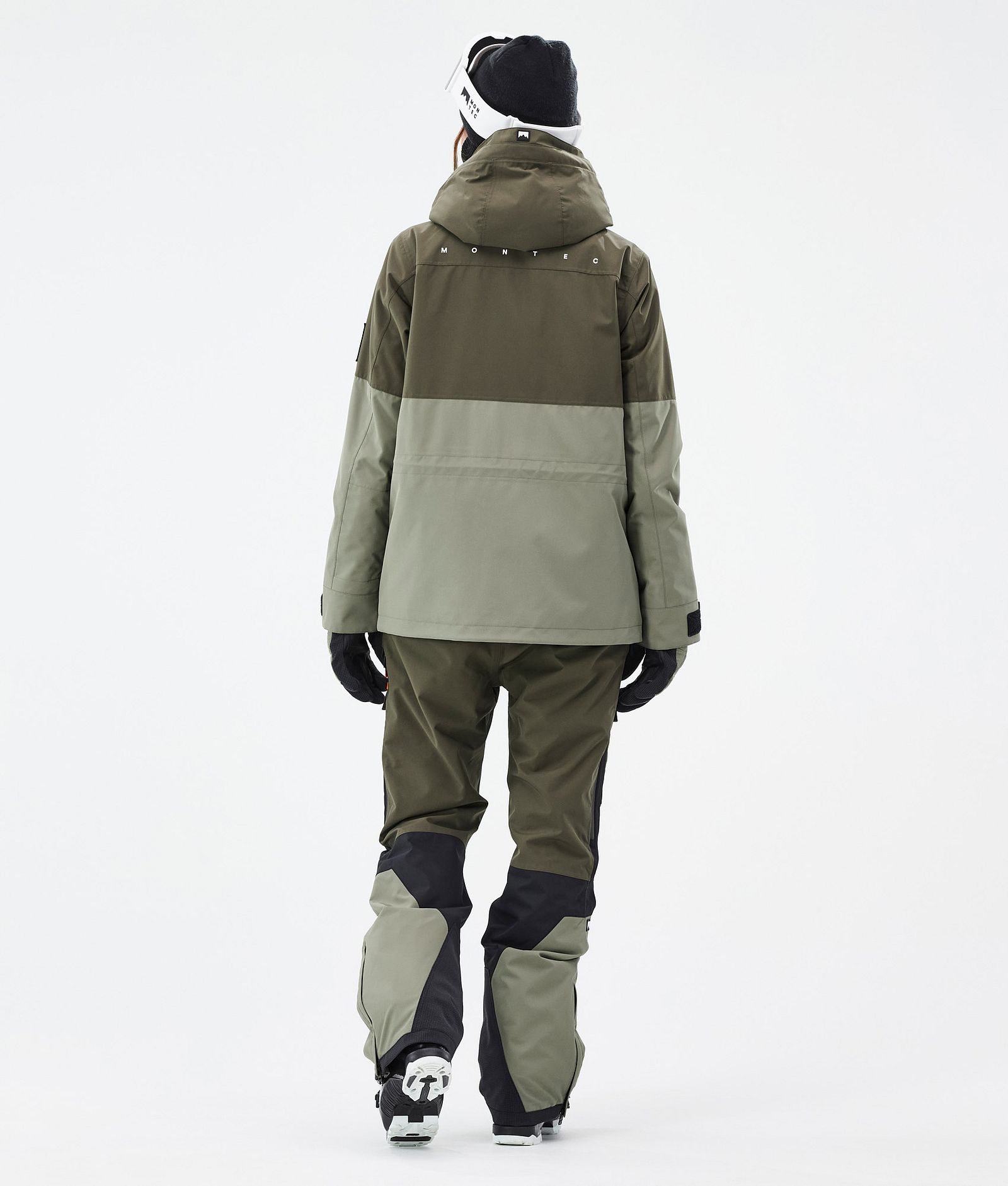 Doom W Skijacke Damen Olive Green/Black/Greenish, Bild 5 von 11