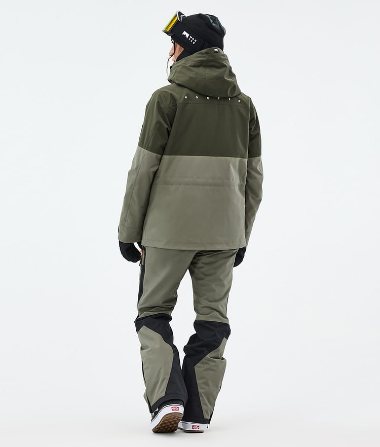 Doom W Snowboard Jacket Women Olive Green/Black/Greenish, Image 5 of 11