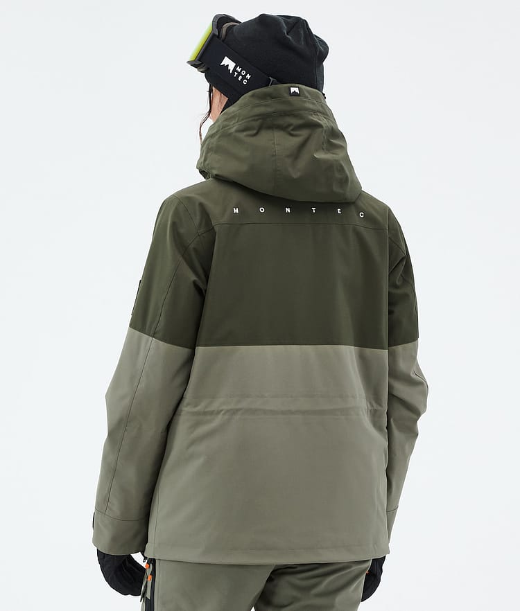 Doom W Ski Jacket Women Olive Green/Black/Greenish, Image 7 of 11