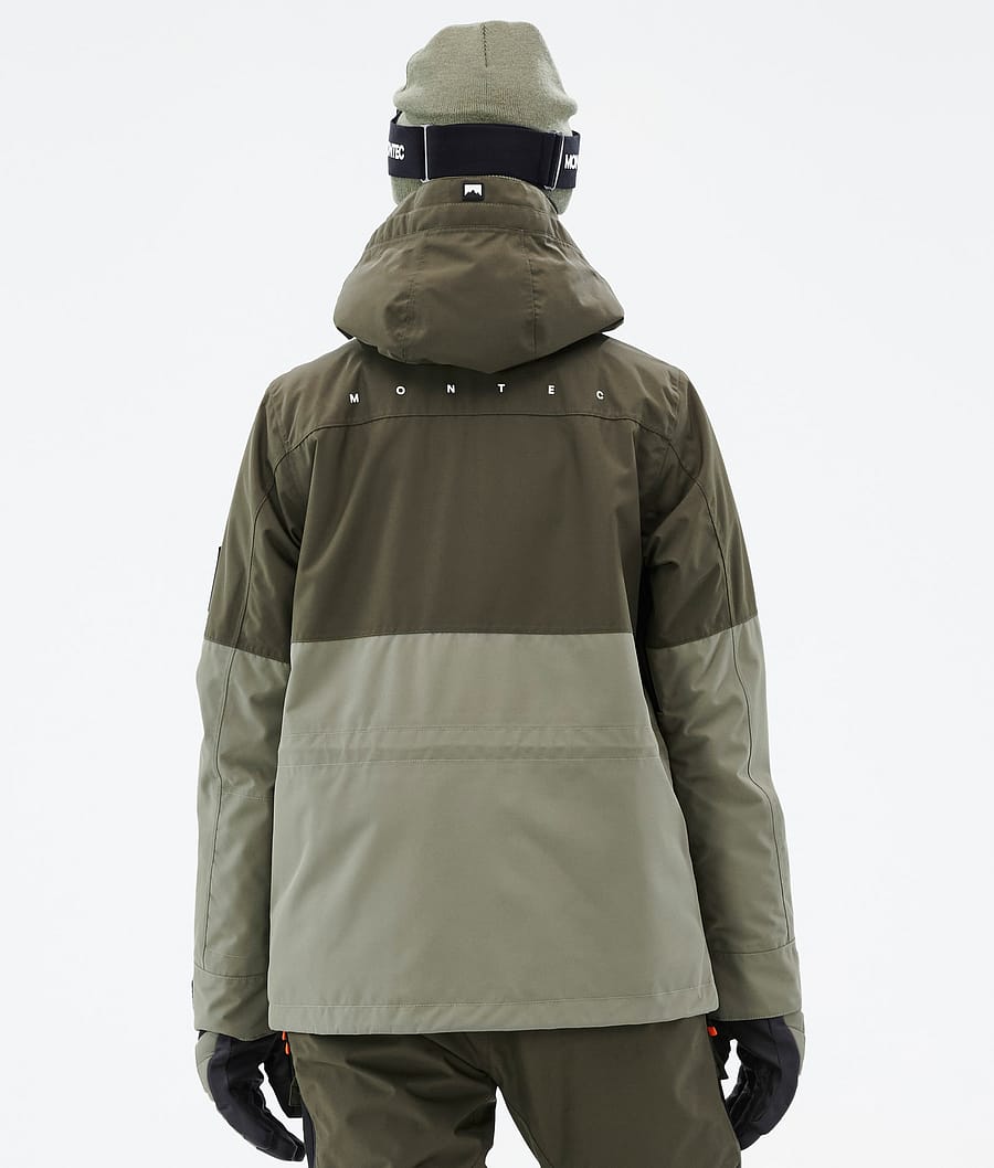 Doom W Ski Jacket Women Olive Green/Black/Greenish