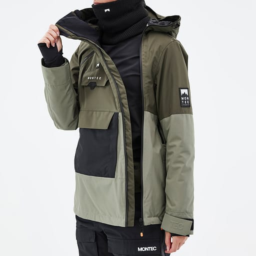 Asymmetrical Front Zipper With Inner Placket Main Product Details Image,