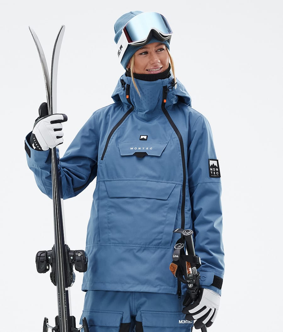 Doom W Ski Jacket Women Blue Steel