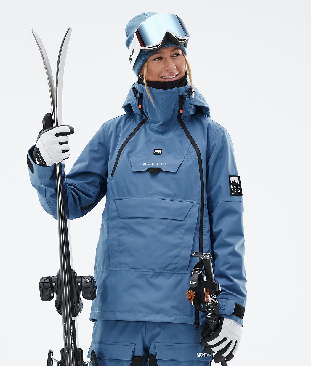 Montec Doom W Women's Ski Jacket Blue Steel