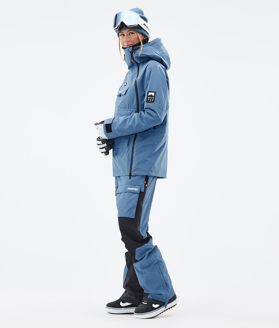 Doom W Snowboard Jacket Women Blue Steel