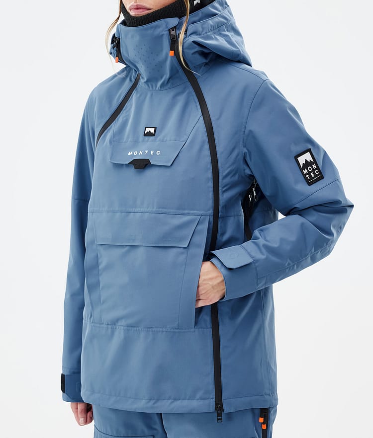 Doom W Ski Jacket Women Blue Steel