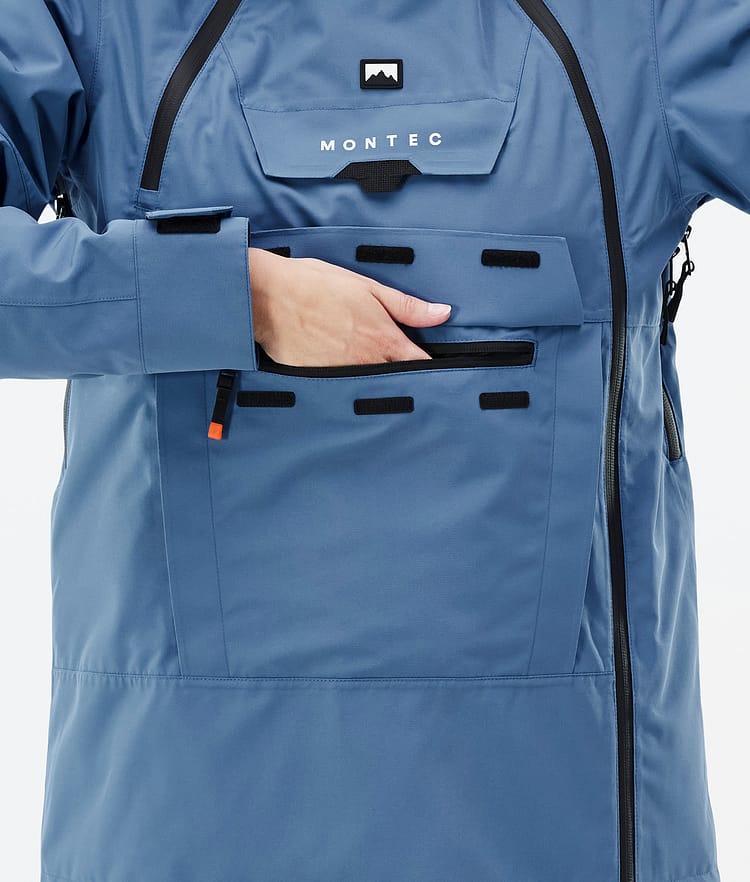 Doom W Snowboardjacke Damen Blue Steel