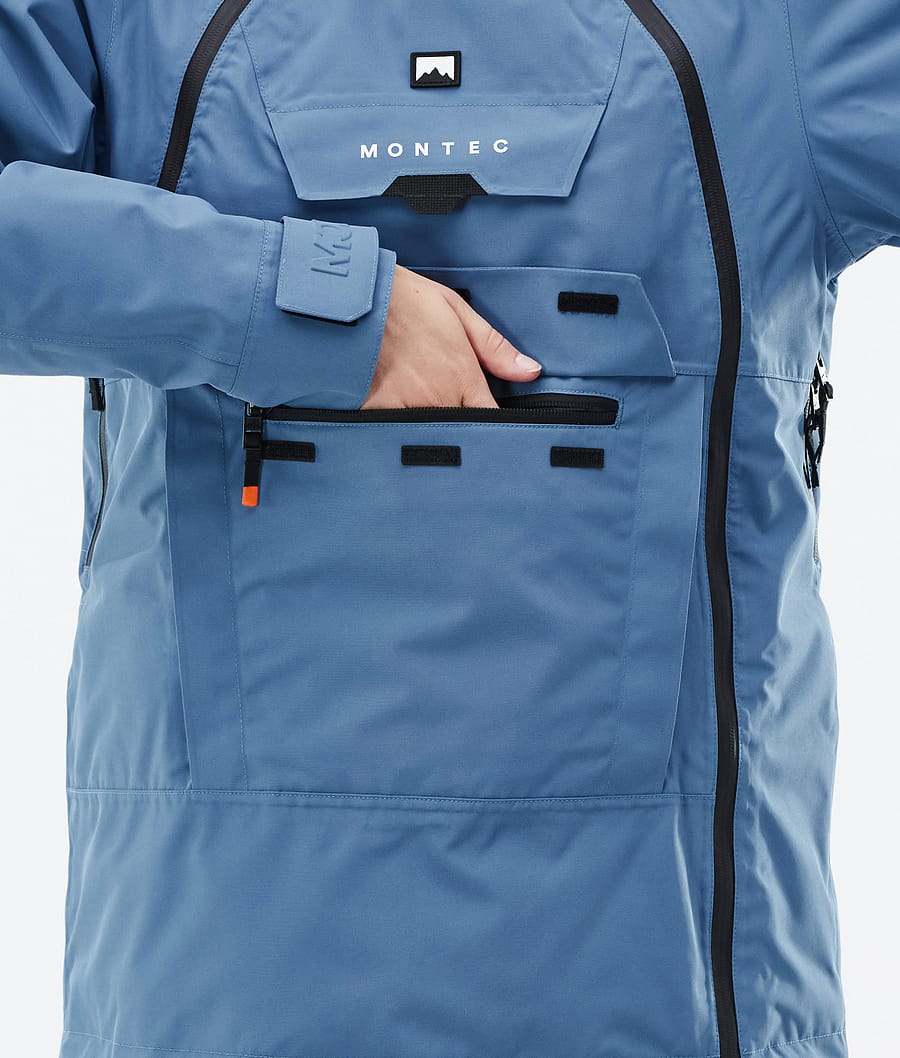 Doom W Snowboard Jacket Women Blue Steel